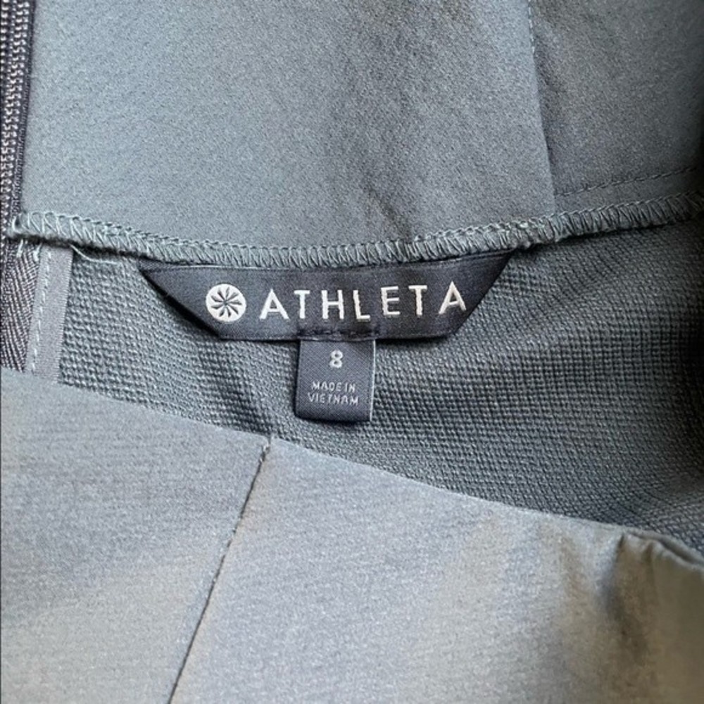 Athleta Wander Straight Front Split Hem Pants Mus… - image 8